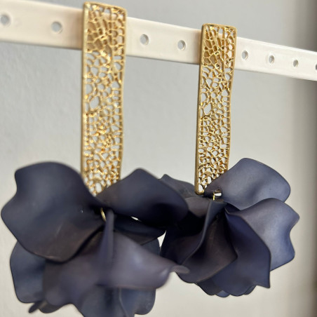 PENDIENTES CON PETALOS