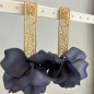 PENDIENTES CON PETALOS