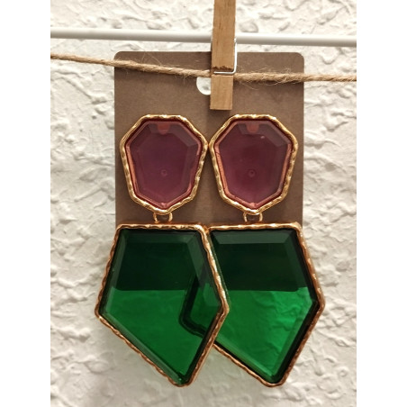 PENDIENTES DE COLORES