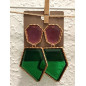 PENDIENTES MULTICOLOR