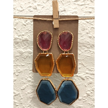 PENDIENTES DE COLORES