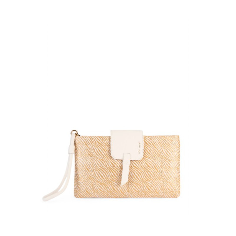 CARTERA VIOLET BLANCA