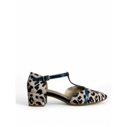 MULES CON TALONERA EN ANIMAL PRINT