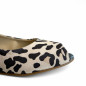 PEEP TOES ANIMAL PRINT