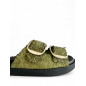 SANDALIA BIO TRENZADA VERDE
