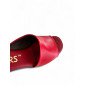 SANDALIAS ASIMETRICAS ROJO