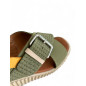 SANDALIAS OLIVA VERDE