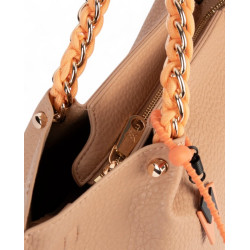 BOLSO MANO LORETO CORAL