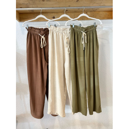 PANTALÓN DE LINO