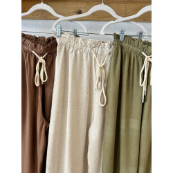 SHORTS DE LINO