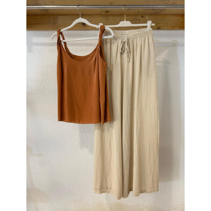 PANTALON TRIZ BEIGE