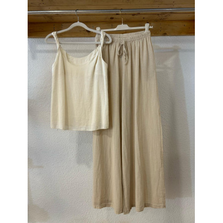 PANTALON TRIZ BEIGE