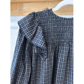 BLUSA CUADRO NAVY