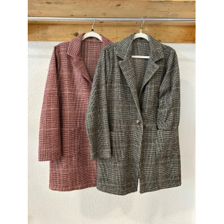 CHAQUETÓN OXFORD BURDEOS