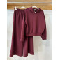 SUDADERA BURDEOS CON CAPUCHA SUDADERA BURDEOS CON CAPUCHA