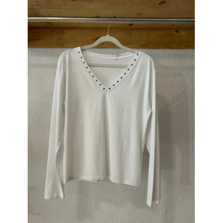 CAMISETA ESTRELLA BLANCA