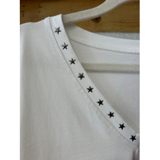 CAMISETA ESTRELLA BLANCA