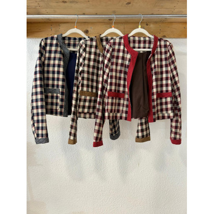 CHAQUETA DE CUADROS