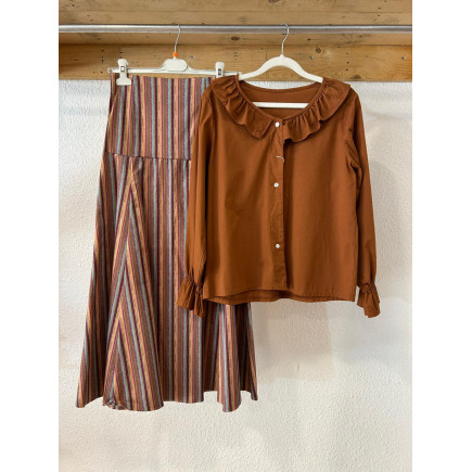 CAMISA BETINA NARANJA