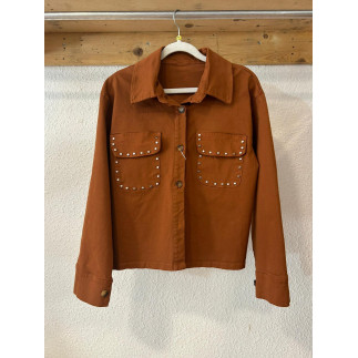 CHAQUETA TACH NARANJA