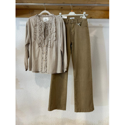 PANTALÓN VAQUERO CAMEL