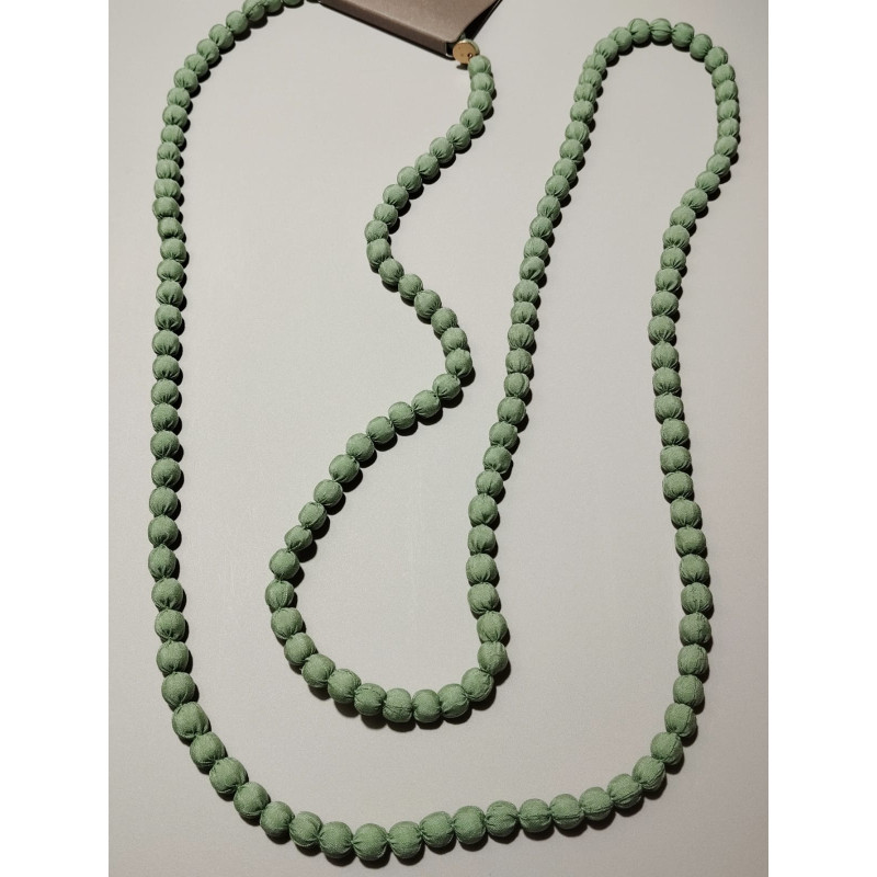 COLLAR LARGO VERDE MENTA
