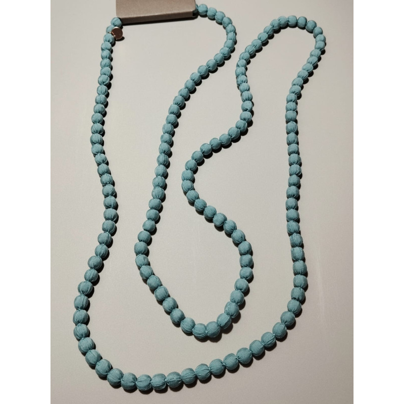 COLLAR LARGO AZUL CELESTE