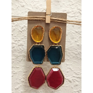 PENDIENTES DE COLORES
