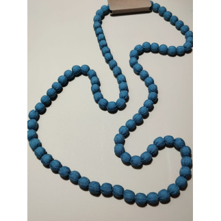 COLLAR BOLAS AZULES