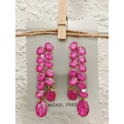 PENDIENTES JULIETA ROSA