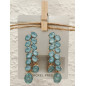 PENDIENTES JULIETA AGUAMARINA