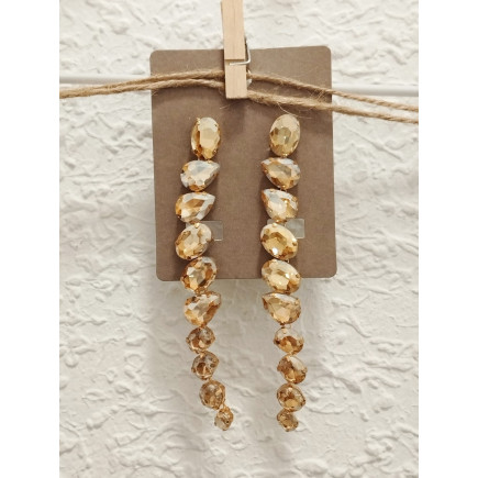 PENDIENTES MÓNACO DORADOS