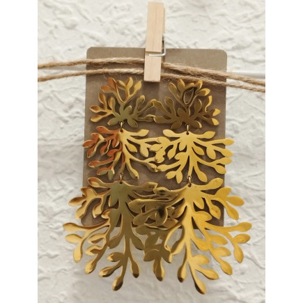 PENDIENTES CAROL DORADOS