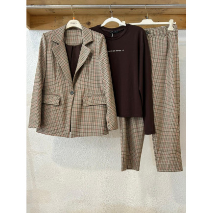 CAMISETA ROLE MARRÓN