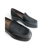 MOCASIN DE PIEL ANE NEGRO