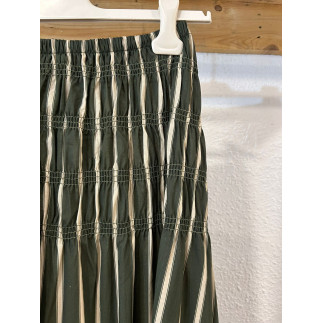 FALDA RAYAS LIBIA VERDE