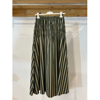 FALDA RAYAS LIBIA VERDE