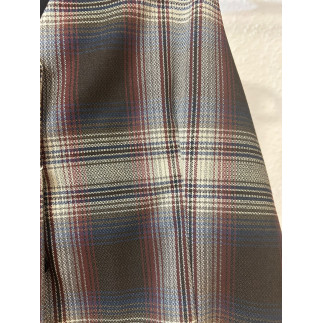 CHALECO CUADROS AZUL