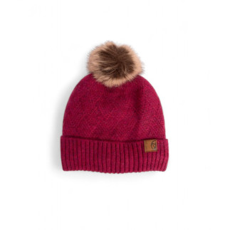 PACK GORRO, GUANTES Y BUFANDA BORDO