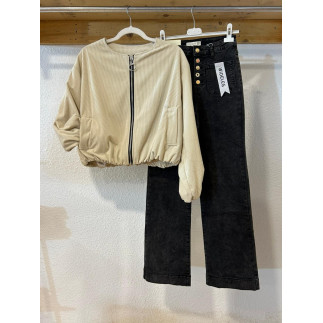 PANTALÓN VAQUERO BOTONES JOYA