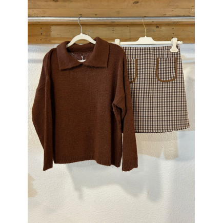 MINI FALDA DE CUADROS