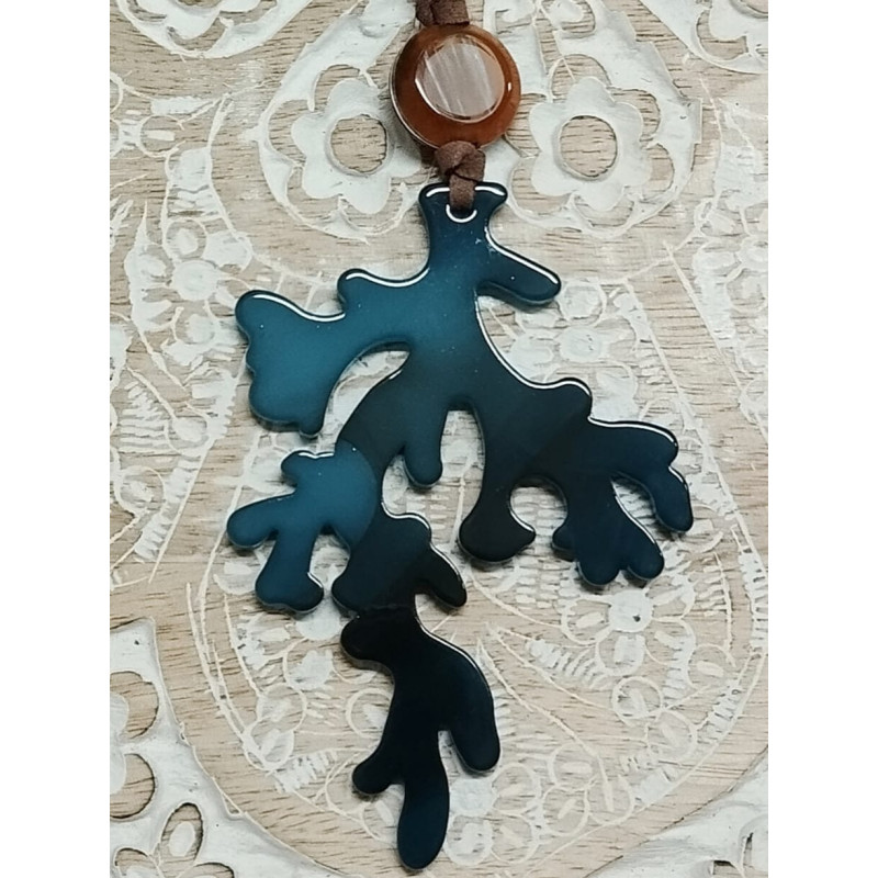 COLGANTE CORAL AZUL