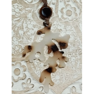 COLGANTE CORAL BEIGE