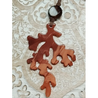 COLGANTE CORAL NARANJA