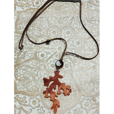 COLGANTE CORAL NARANJA