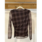 BLUSA RUE MARRÓN