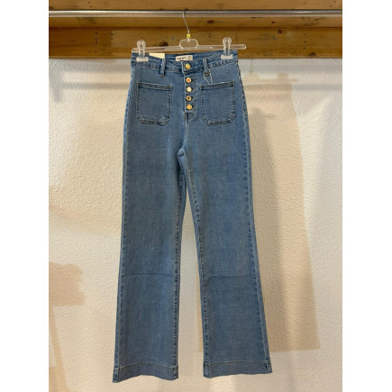 PANTALÓN VAQUERO BOTONES JOYA