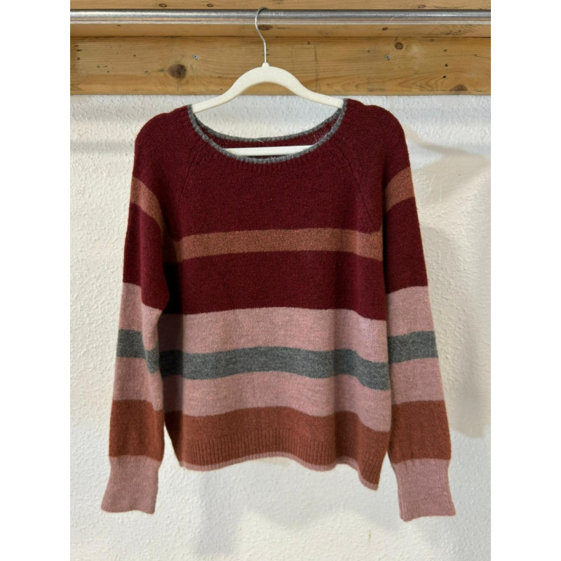 JERSEY MULTI BURDEOS