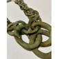 COLLAR ESLABONES VERDE