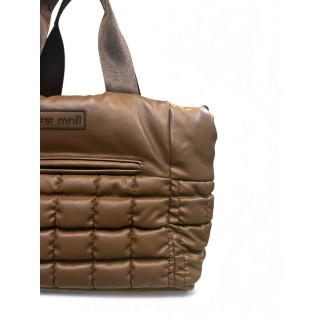 BOLSO MANO VICTORIA CHOCO